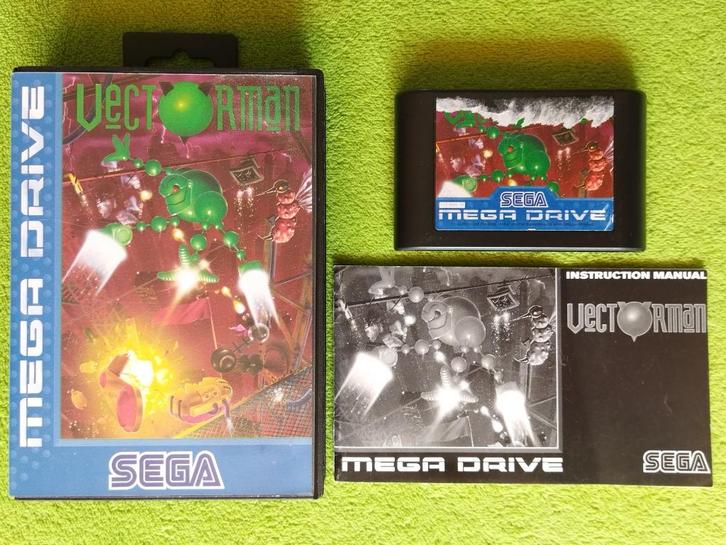 Vectorman - SEGA Mega Drive, Spelcomputers en Games, Games | Sega, Gebruikt, Mega Drive, Avontuur en Actie, 1 speler, Eén computer