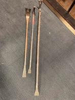 3 grote breekijzers, Doe-het-zelf en Verbouw, Gereedschap | Handgereedschap, Ophalen, Gebruikt