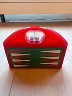 Jumbo Backgammon solitaire Reisspel Etui 2 in 1, Jumbo, Een of twee spelers, Ophalen of Verzenden, Zo goed als nieuw