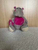 Schattig Hippo Knuffel met Bloem, Ophalen of Verzenden, Zo goed als nieuw, Overige typen