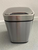 Afvalbak EKO Ecosmart Sensor 6L Zilver automaat, Nieuw, Ophalen of Verzenden, Minder dan 10 liter, Rvs