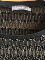 Geisha.Trui/top. Groen/zwart. Maat 36, Kleding | Dames, Truien en Vesten, Geisha, Ophalen of Verzenden, Zo goed als nieuw, Maat 36 (S)