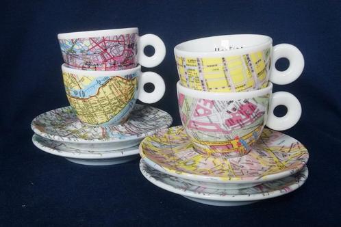 Illy World Cups 1998 (Robert Rauschenberg) - espressokopjes, Huis en Inrichting, Keuken | Servies, Zo goed als nieuw, Kop(pen) en/of Schotel(s)