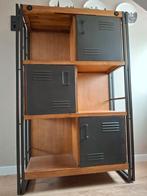 Industriële kast Manchester, Huis en Inrichting, Kasten | Wandmeubels, Ophalen, Zo goed als nieuw, 25 tot 50 cm, Minder dan 150 cm