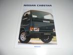 brochure Nissan Cabstar, Gelezen, Overige merken, Ophalen of Verzenden