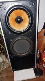 B&W DM7 MK2 Speakers - Witte pianolak  op Standaard, Audio, Tv en Foto, Luidsprekers, Ophalen, Gebruikt, 60 tot 120 watt, Bowers & Wilkins (B&W)