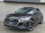 Audi Q3 35 TFSI S-Line Pano Matrix 19 Inch Camera, Auto's, Zwart, 4 cilinders, 150 pk, Zwart