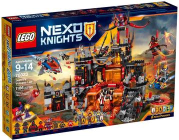70323 - Nexo Knights: Jestro's Volcano Lair beschikbaar voor biedingen