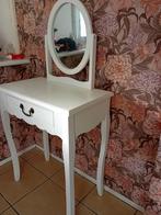 Kaptafel met spiegel, Huis en Inrichting, Tafels | Kaptafels, Ophalen, Zo goed als nieuw, 50 tot 100 cm, Minder dan 100 cm