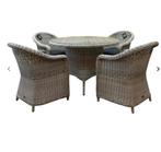 Intratuin set, Ophalen, 4 zitplaatsen, Kunststof, Zo goed als nieuw