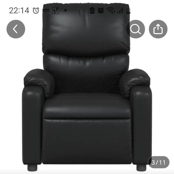 NIEUWE RELAX FAUTEUIL VERSTELBAAR, Huis en Inrichting, Fauteuils, Nieuw, Hout, Metaal, Ophalen