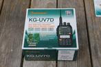 Wouxun KG-UV7D Dualband VHF en UHF IP55 6Watt, Telecommunicatie, Portofoons en Walkie-talkies, Ophalen, Nieuw, 15 km of meer, Portofoon of Walkie-talkie