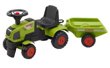 FALK Speelgoedtractor Claas Axos 310 met aanhanger groen beschikbaar voor biedingen
