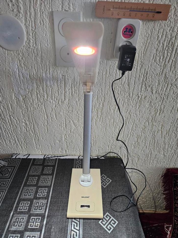 Ballino Bureaulamp - Verstelbaar super zuinig en tuchsistem, Huis en Inrichting, Lampen | Tafellampen, Gebruikt, Minder dan 50 cm