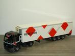 Mercedes Actros Remijsen Koeltransport - Tekno 1:50, Hobby en Vrije tijd, Modelauto's | 1:50, Tekno, Zo goed als nieuw, Tekno