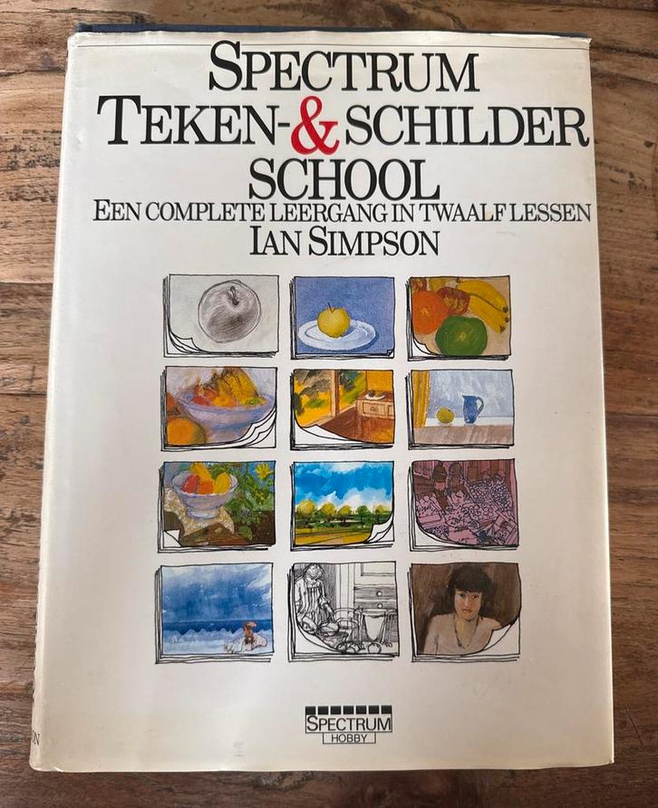Spectrum Teken- & Schilderschool Ian Simpson, Boeken, Hobby en Vrije tijd, Gelezen, Tekenen en Schilderen, Ophalen