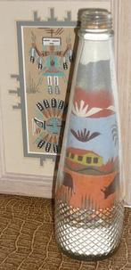 Zandfles Native American Sandbottle Art en Sandpainting bord, Antiek en Kunst, Kunst | Niet-Westerse kunst, Ophalen of Verzenden