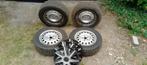 VW T4 goede winterbanden 215-60 R16 op stalen velgen + sier, Auto-onderdelen, Banden en Velgen, Ophalen, 16 inch, Banden en Velgen