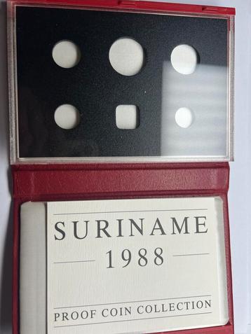 Suriname. Jaarset Proof Munten 1988. PCGS gecertificeerd beschikbaar voor biedingen