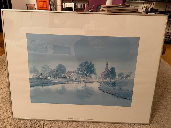 Jan Groenhart - Driehuizen 1988, Antiek en Kunst, Kunst | Tekeningen en Foto's, Ophalen