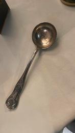 Zilveren soeplepel 40 cm lengte, Antiek en Kunst, Antiek | Bestek, Ophalen