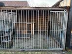 Complete hondenkennel met geisoleerd hondenhok 3x3m, Ophalen, Hondenkennel, 100 cm of meer, 110 cm of meer