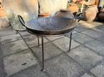 Oude vuurschaal - kookschaal op standaard, Tuin en Terras, Ophalen, Gebruikt, Nvt, Nvt