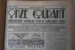 Gebundelde Volledige Jaargang Onze Courant 1930/1931, Ophalen of Verzenden, 1920 tot 1940, Nederland, Tijdschrift