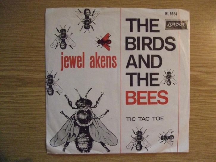 JEWEL AKENS   THE BIRDS AND THE BEES / TIC TAC TOE, Cd's en Dvd's, Vinyl Singles, Zo goed als nieuw, Single, Pop, 7 inch, Ophalen of Verzenden