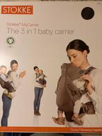 Stokke MyCarrier 3 in 1 Draagzak - Beige, Overige merken, Ophalen of Verzenden, Zo goed als nieuw, Buik, Rug of Zij