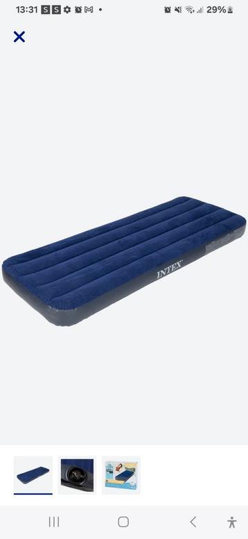 Intex lucht bed 1 persoons beschikbaar voor biedingen
