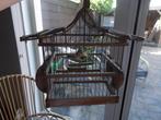 Antieke oude vogelkooi mooi model, Ophalen