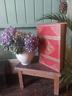 Vintage opbergdoos blik, in vorm van BOEK., Ophalen of Verzenden, Overige typen