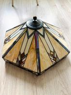 Zeer grote tiffany plafondlamp hanglamp art deco, Ophalen of Verzenden, Zo goed als nieuw