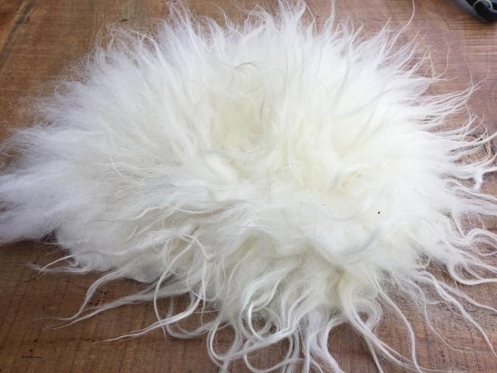 Diervriendelijke Schapenvacht zonder leer, Huis en Inrichting, Woonaccessoires | Plaids en Woondekens, Nieuw, Verzenden