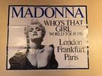 Madonna promo tour poster Groot!, Verzamelen, Ophalen of Verzenden, Gebruikt, A1 t/m A3, Muziek