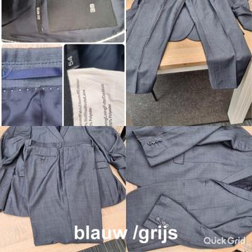 WE Pak Maat 54 Blauw/Grijs beschikbaar voor biedingen