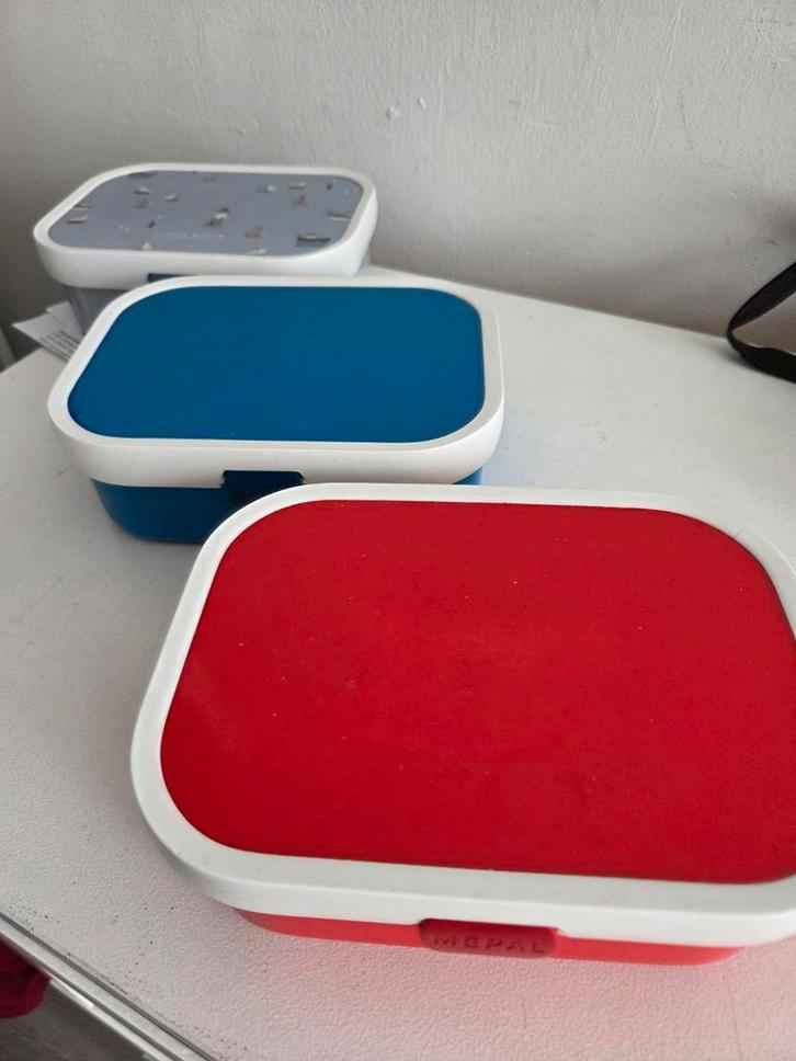 Mepal Broodtrommels - Set van 3, Huis en Inrichting, Keuken | Keukenbenodigdheden, Ophalen