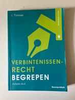 I. Timmer - Verbintenissenrecht begrepen, Gelezen, Overige wetenschappen, Ophalen of Verzenden, I. Timmer