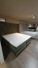 Boxsprings vanaf €599 DIRECT MEE TE NEMEN TOTALE LEEGVERKOOP, Ophalen, Crème, 180 cm, 200 cm