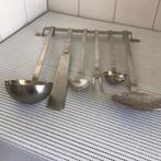 7 delig GERO-ZILMETA Lepelrek, Ophalen of Verzenden, Zo goed als nieuw, Rvs of Chroom