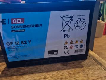 4x sonnenschein 60aH accu z.g.a.n.  beschikbaar voor biedingen