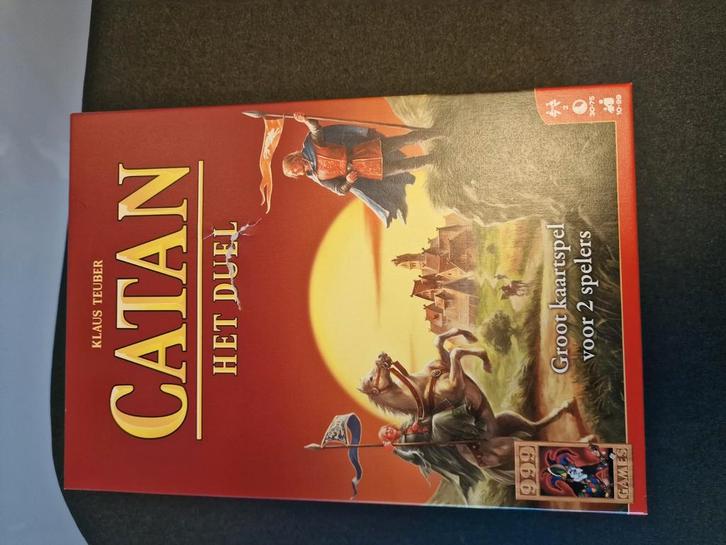 Catan Het Duel - Kaartspel voor 2 spelers, Hobby en Vrije tijd, Gezelschapsspellen | Bordspellen, Zo goed als nieuw, Een of twee spelers