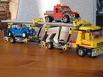 lego auto met oplegger en auto,s, Ophalen of Verzenden, Lego