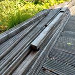 Bankirai balken en planken in een partij, Gebruikt, Planken, Ophalen of Verzenden, Hardhout