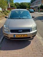Ford Fusion 1.4 16V 2003 Grijs, Auto's, Ford, Voorwielaandrijving, 15 km/l, Origineel Nederlands, Handgeschakeld