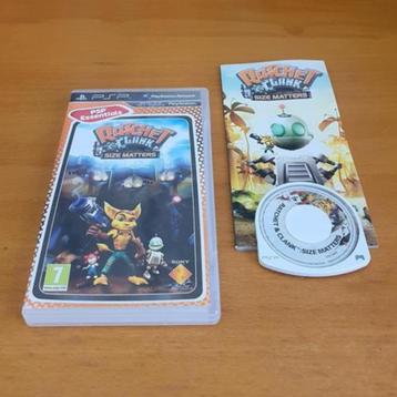 OPRUİMEN | PSP | Ratchet & Clank Size Matters beschikbaar voor biedingen