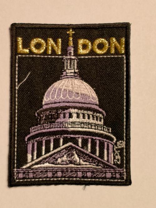 London Groot Brittanië Engeland logo patch embleem stad, Hobby en Vrije tijd, Naaien en Fournituren, Nieuw, Ophalen of Verzenden