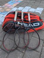 3 Head Prestige rackets + tennistas, Ophalen of Verzenden, Gebruikt, Racket, Head