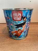Ralph Breaks The Internet popcorn bucket emmer 2018, Ophalen of Verzenden, Gebruikt, Actiefiguur of Pop